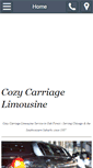 Mobile Screenshot of cozycarriagelimo.com